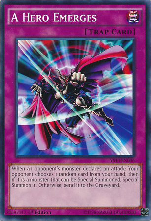 A Hero Emerges [YS14-EN036] Common Yu-Gi-Oh!