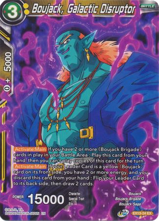 Boujack, Galactic Disruptor (EX13-24) [Special Anniversary Set 2020] Dragon Ball Super