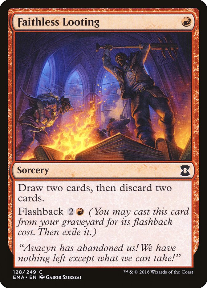 Faithless Looting [Eternal Masters] Magic: The Gathering