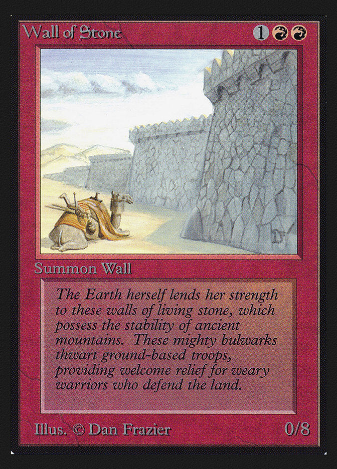 Wall of Stone [Collectors' Edition] Magic: The Gathering