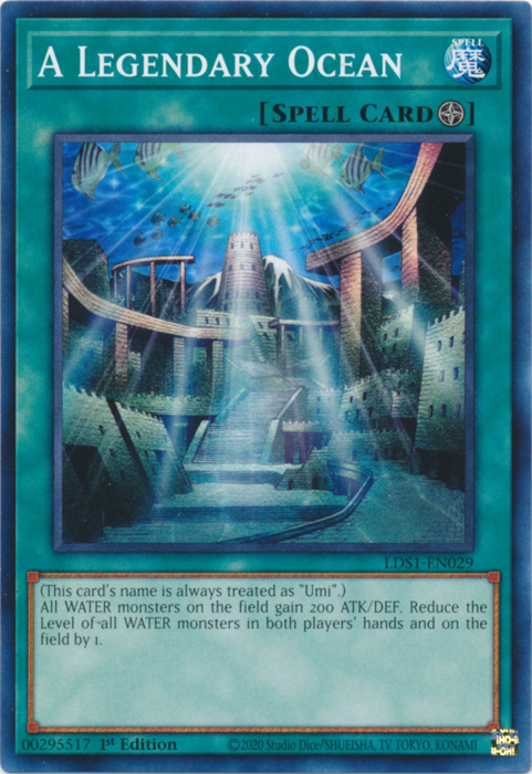 A Legendary Ocean [LDS1-EN029] Common Yu-Gi-Oh!