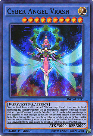 Cyber Angel Vrash [INOV-EN036] Super Rare Yu-Gi-Oh!