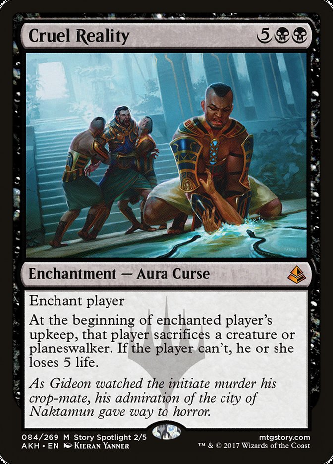 Cruel Reality [Amonkhet] Magic: The Gathering