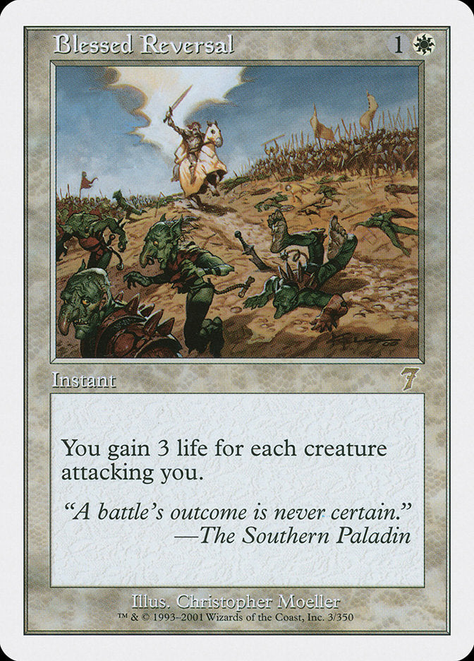 Blessed Reversal [Seventh Edition] Magic: The Gathering