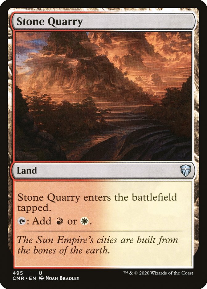 Stone Quarry [Commander Legends] Magic: The Gathering