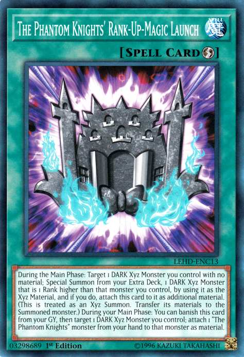 The Phantom Knights' Rank-Up-Magic Launch [LEHD-ENC13] Common Yu-Gi-Oh!