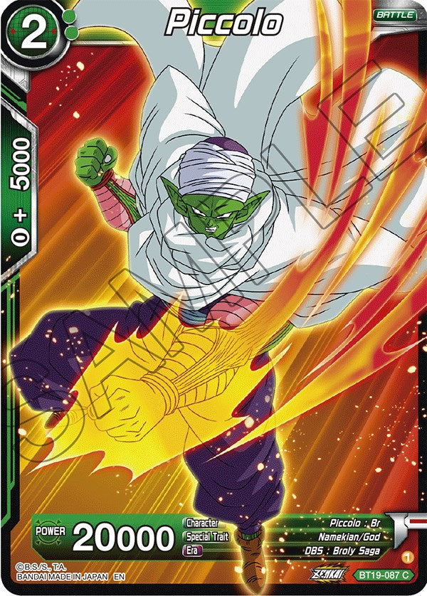 Piccolo (BT19-087) [Fighter's Ambition] Dragon Ball Super