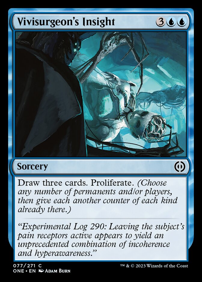 Vivisurgeon's Insight [Phyrexia: All Will Be One] Magic: The Gathering