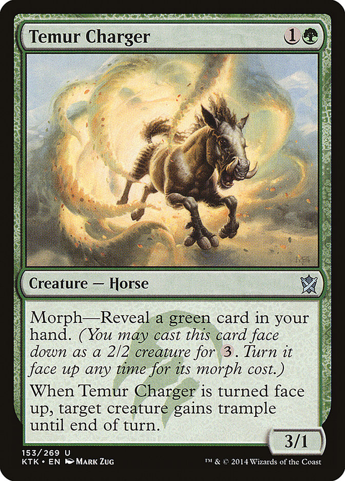 Temur Charger [Khans of Tarkir] Magic: The Gathering
