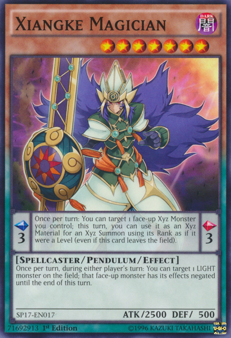 Xiangke Magician [SP17-EN017] Common Yu-Gi-Oh!