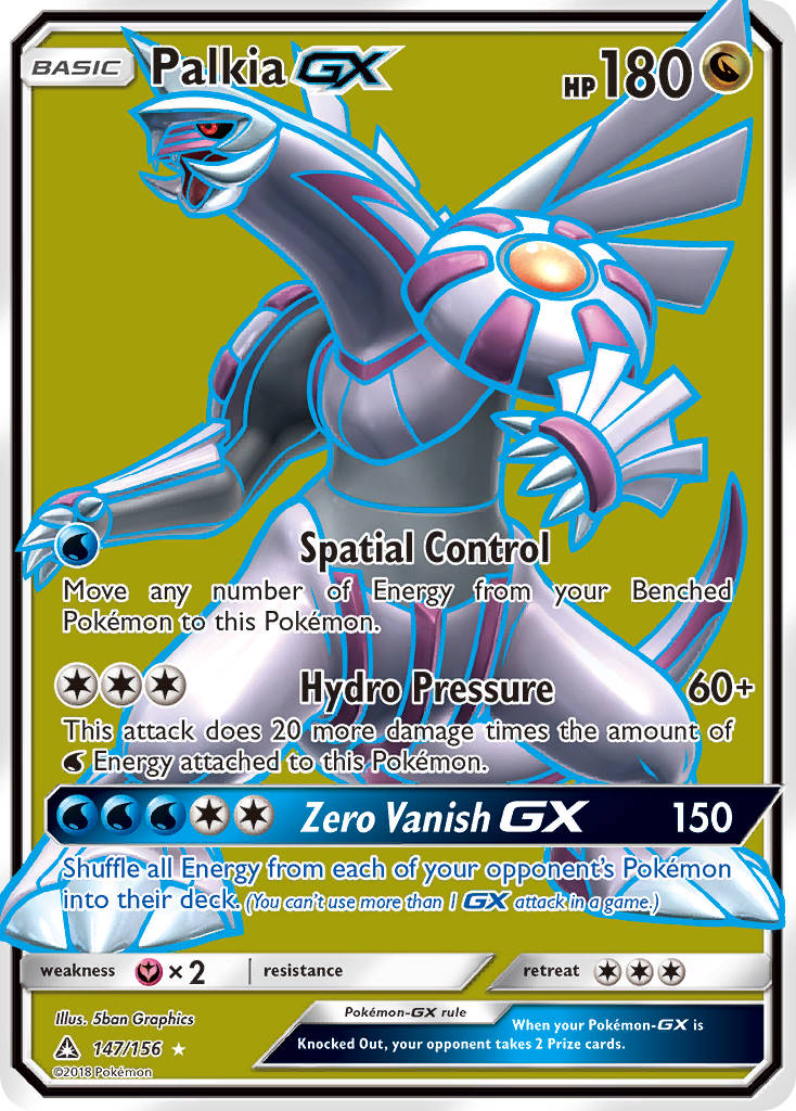 Palkia GX (147/156) [Sun & Moon: Ultra Prism] Pokémon