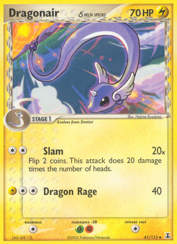 Dragonair (41/113) (Delta Species) [EX: Delta Species] Pokémon