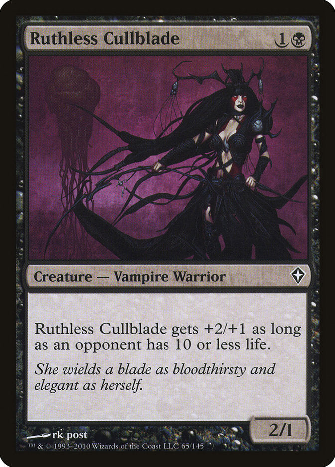 Ruthless Cullblade [Worldwake] Magic: The Gathering