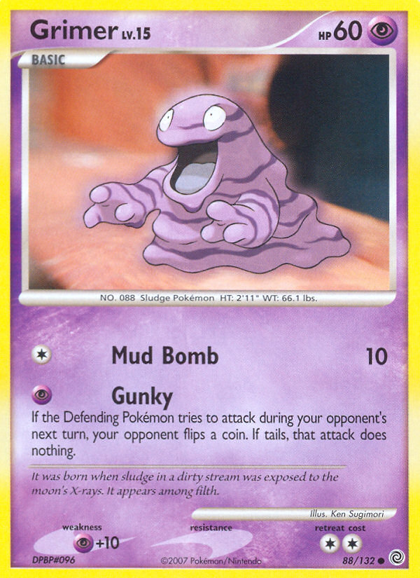 Grimer (88/132) [Diamond & Pearl: Secret Wonders] Pokémon