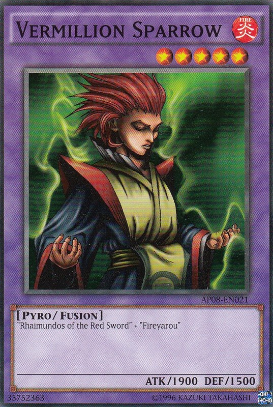 Vermillion Sparrow [AP08-EN021] Common Yu-Gi-Oh!