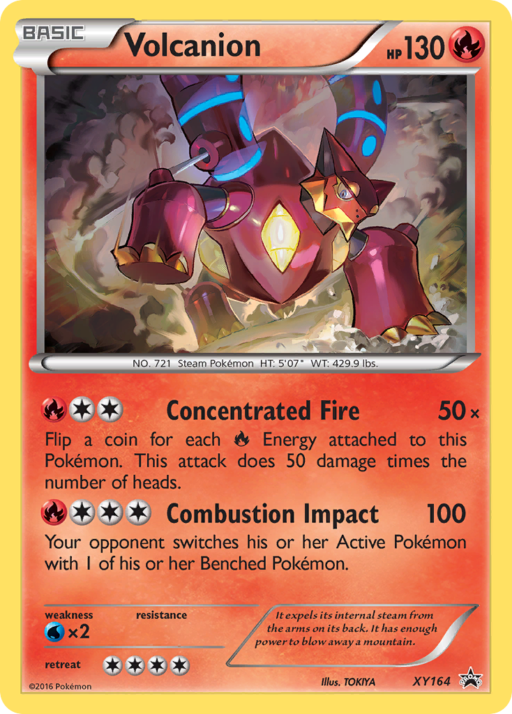 Volcanion (XY164) [XY: Black Star Promos] Pokémon