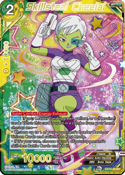 Skillsteal Cheelai (EX19-32) [Special Anniversary Set 2021] Dragon Ball Super