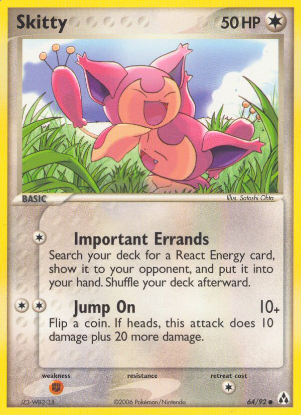 Skitty (64/92) [EX: Legend Maker] Pokémon