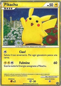 Pikachu (PW2) (Italian) [Pikachu World Collection Promos] Pokémon