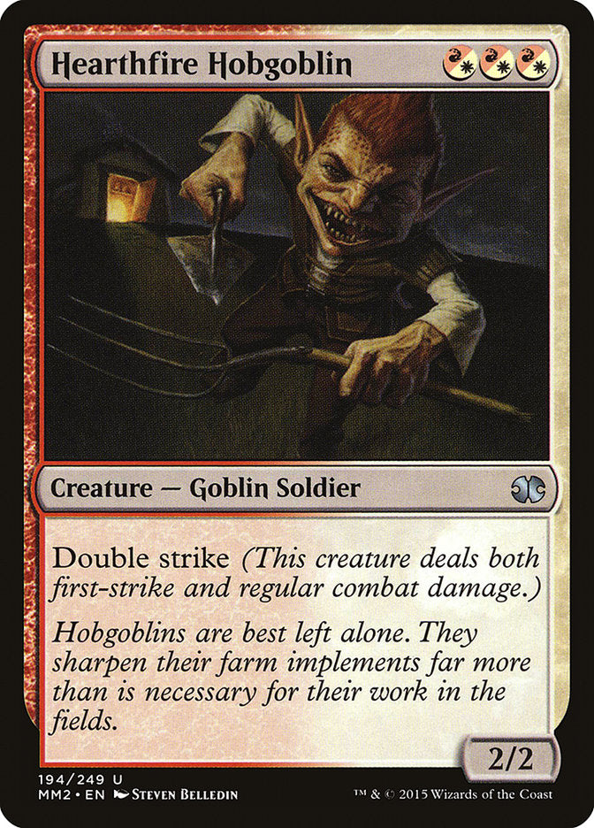 Hearthfire Hobgoblin [Modern Masters 2015] Magic: The Gathering