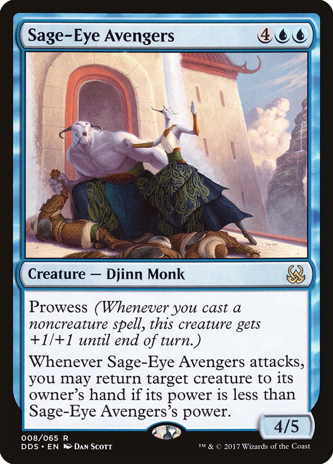 Sage-Eye Avengers [Duel Decks: Mind vs. Might] Magic: The Gathering