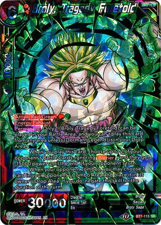 Broly, Tragedy Foretold (BT7-115) [Assault of the Saiyans] Dragon Ball Super