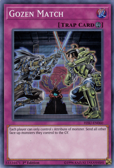 Gozen Match [HISU-EN060] Super Rare Yu-Gi-Oh!