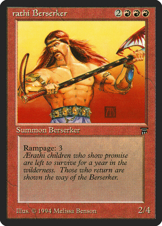 Aerathi Berserker [Legends] Magic: The Gathering