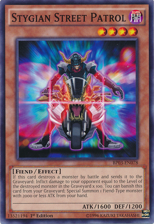 Stygian Street Patrol [BP03-EN078] Common Yu-Gi-Oh!