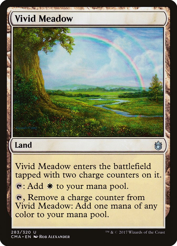 Vivid Meadow [Commander Anthology] Magic: The Gathering