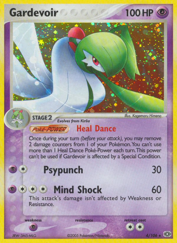 Gardevoir (4/106) [EX: Emerald] Pokémon