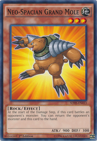 Neo-Spacian Grand Mole [SDHS-EN013] Common Yu-Gi-Oh!