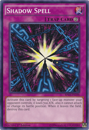 Shadow Spell [BP03-EN198] Common Yu-Gi-Oh!