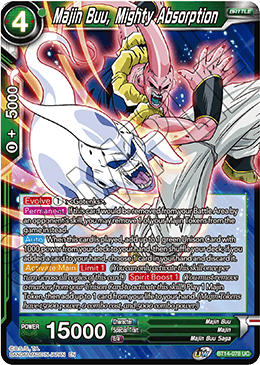 Majin Buu, Mighty Absorption (BT14-078) [Cross Spirits] Dragon Ball Super