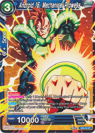 Android 16, Mechanical Prowess (XD2-04) [Android Duality] Dragon Ball Super