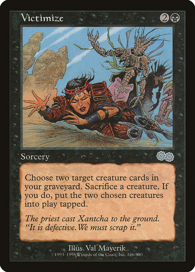 Victimize [Urza's Saga] Magic: The Gathering