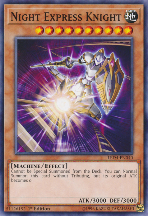 Night Express Knight [LED4-EN040] Common Yu-Gi-Oh!