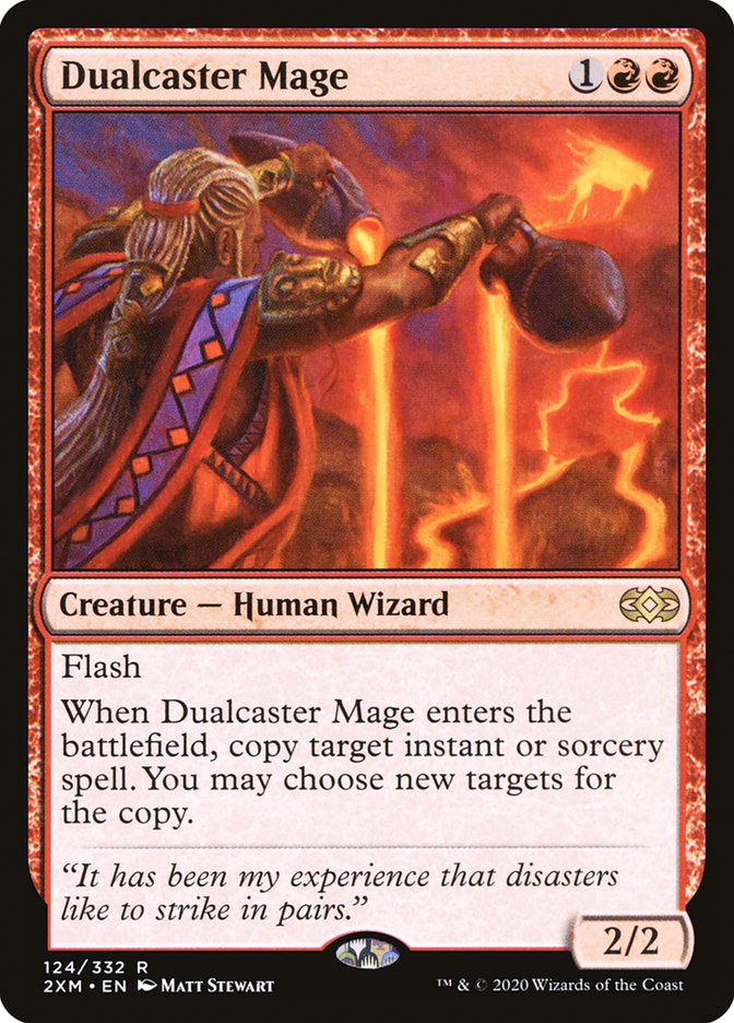 Dualcaster Mage [Double Masters] Magic: The Gathering