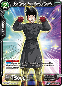 Son Goten, Time Patrol's Charity (Common) (BT13-129) [Supreme Rivalry] Dragon Ball Super