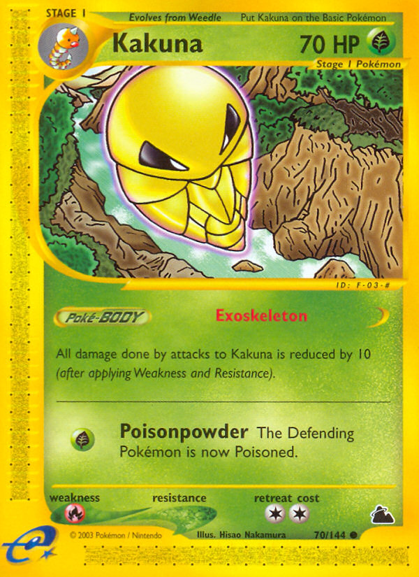 Kakuna (70/144) [Skyridge] Pokémon