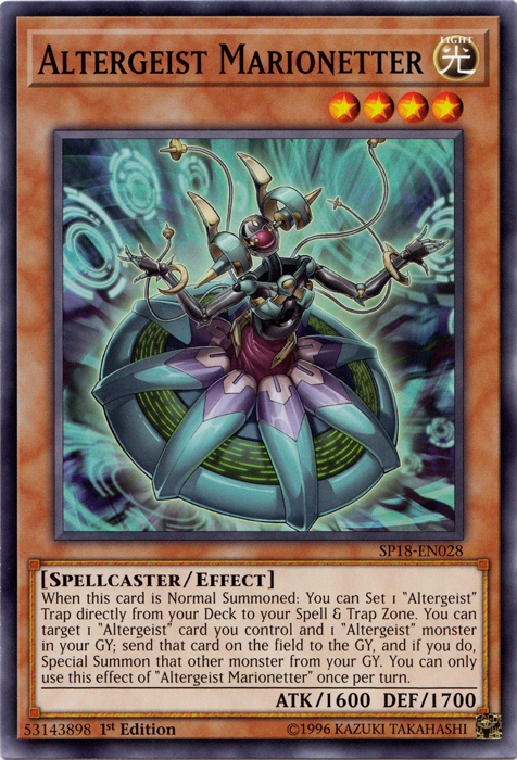 Altergeist Marionetter [SP18-EN028] Common Yu-Gi-Oh!