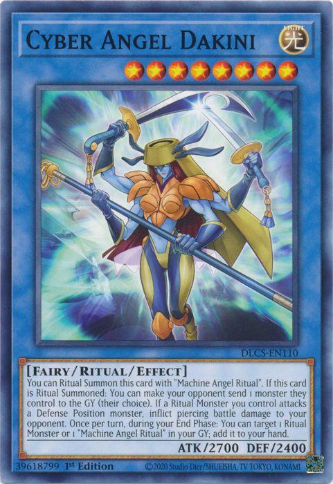 Cyber Angel Dakini [DLCS-EN110] Common Yu-Gi-Oh!