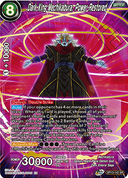 Dark King Mechikabura, Power Restored (BT13-142) [Supreme Rivalry] Dragon Ball Super