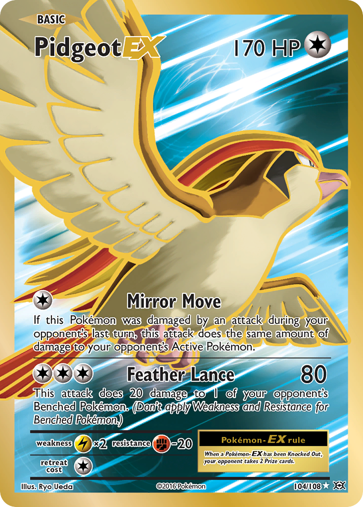 Pidgeot EX (104/108) [XY: Evolutions] Pokémon