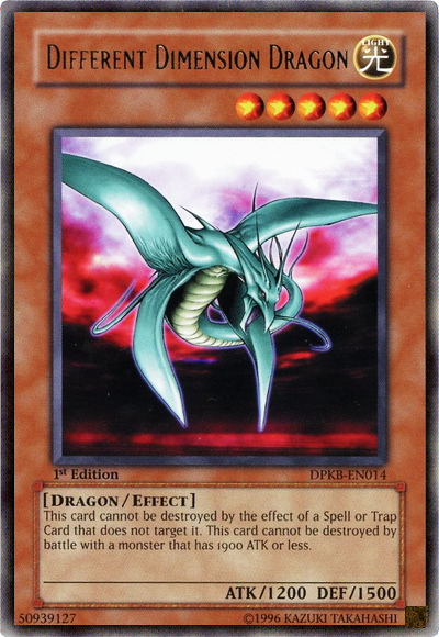Different Dimension Dragon [DPKB-EN014] Rare Yu-Gi-Oh!