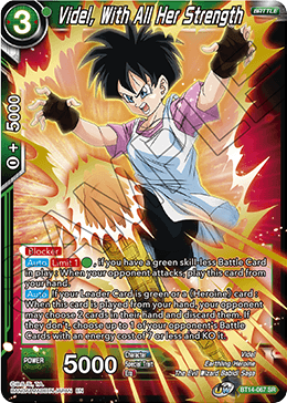 Videl, With All Her Strength (BT14-067) [Cross Spirits] Dragon Ball Super