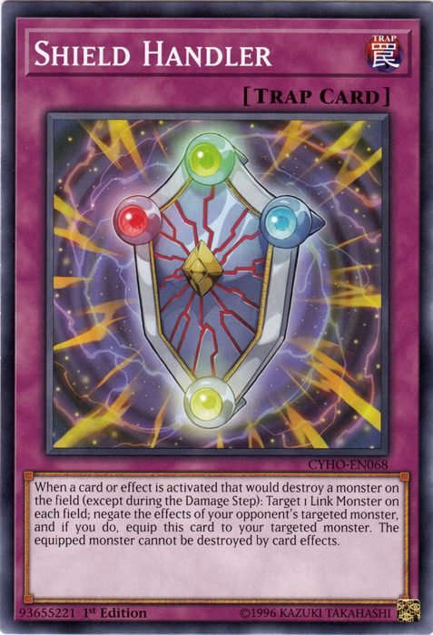 Shield Handler [CYHO-EN068] Common Yu-Gi-Oh!