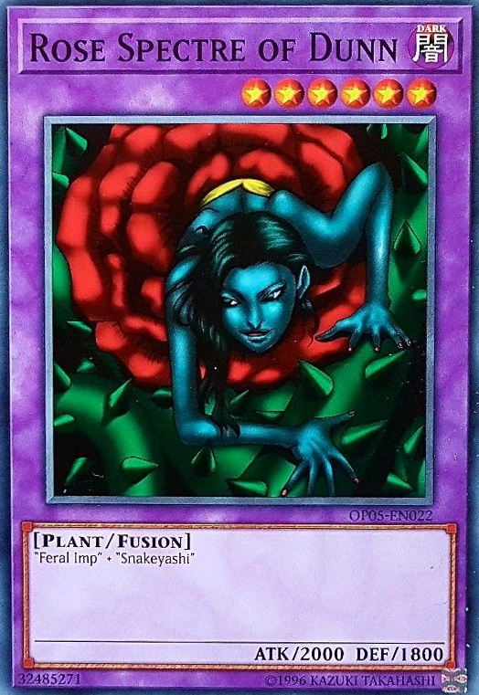 Rose Spectre of Dunn [OP05-EN022] Short Print Yu-Gi-Oh!