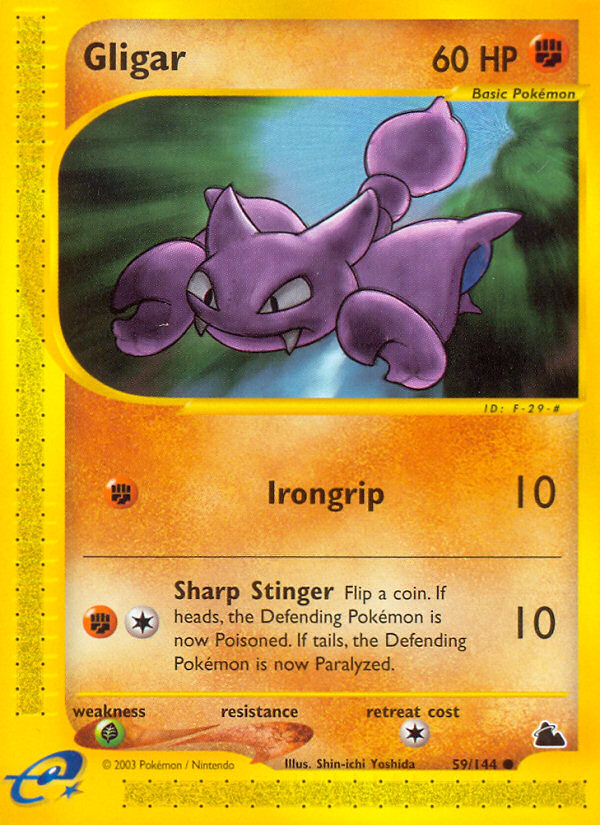 Gligar (59/144) [Skyridge] Pokémon