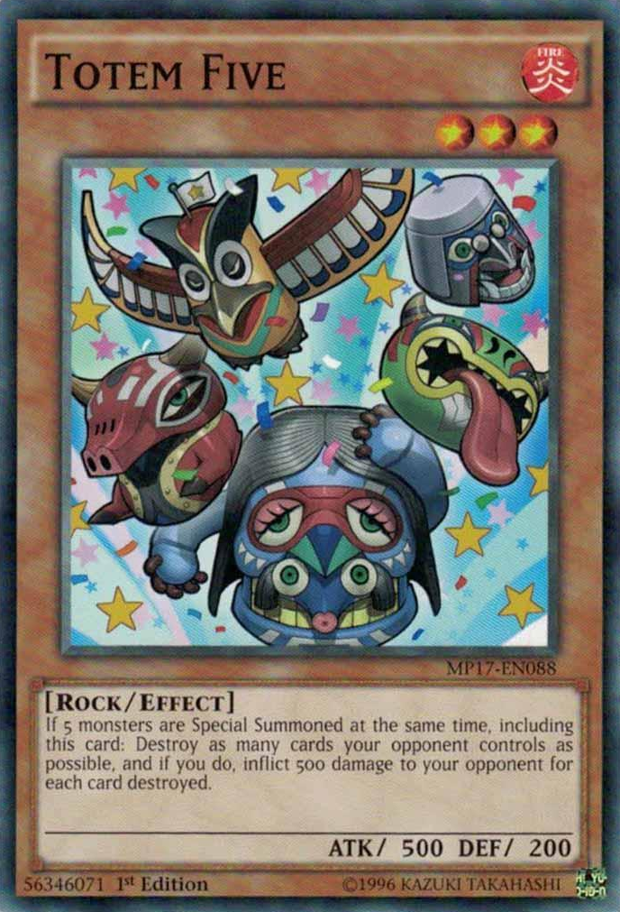 Totem Five [MP17-EN088] Common Yu-Gi-Oh!